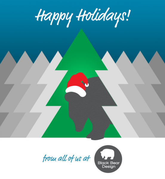 Happy Holidays From Black Bear Design