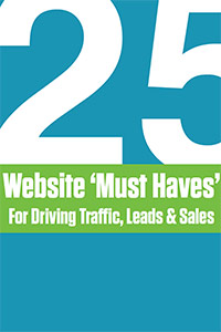 25 must haves website marketing