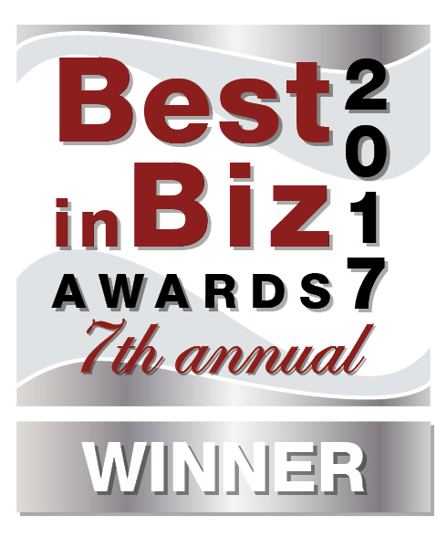 Best in Biz Awards 2017 Silver Award logo